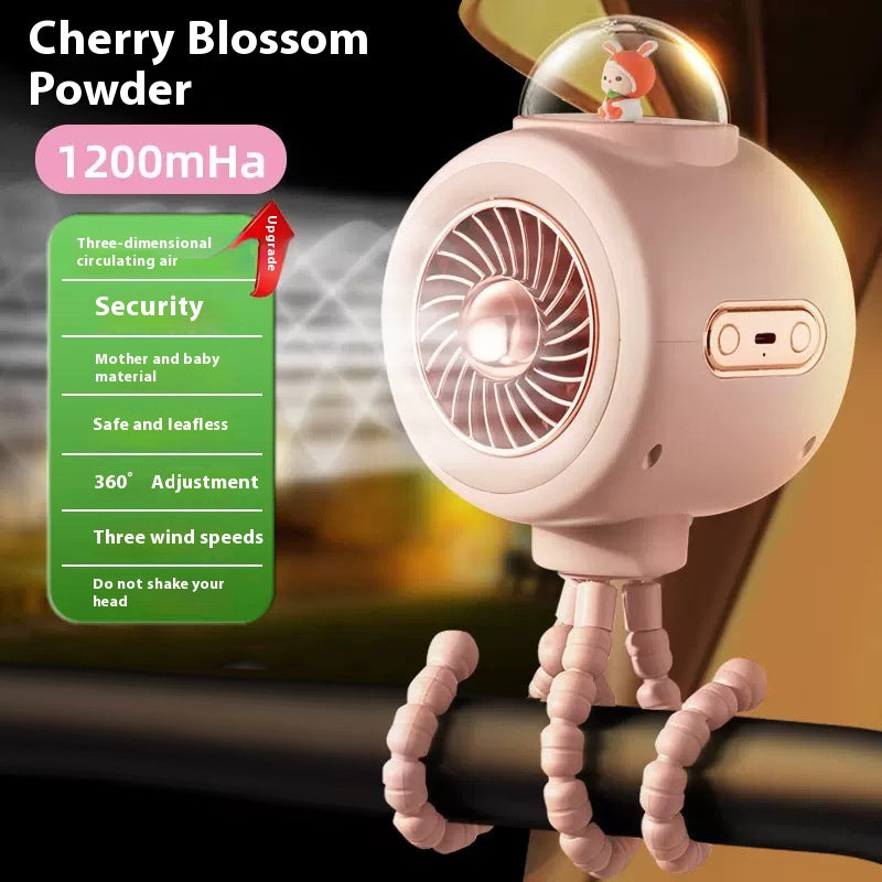 Octopus Little Fan Stroller Shaking Head