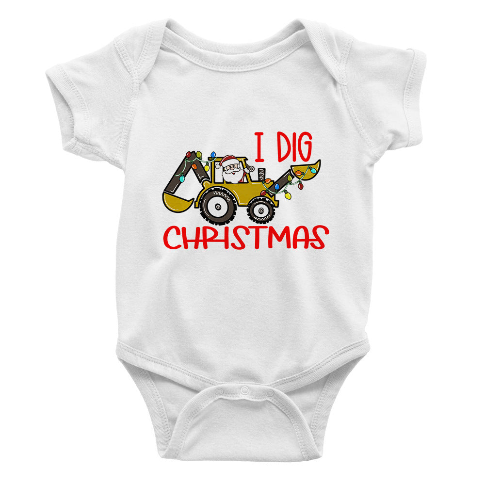 Baby Romper Cotton Short Sleeve Rompers Coating