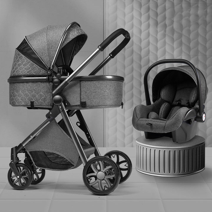 Stylish High View Lightweight Folding Stroller
