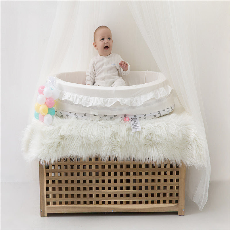 Foldable Portable Crib Removable And Washable Bionic