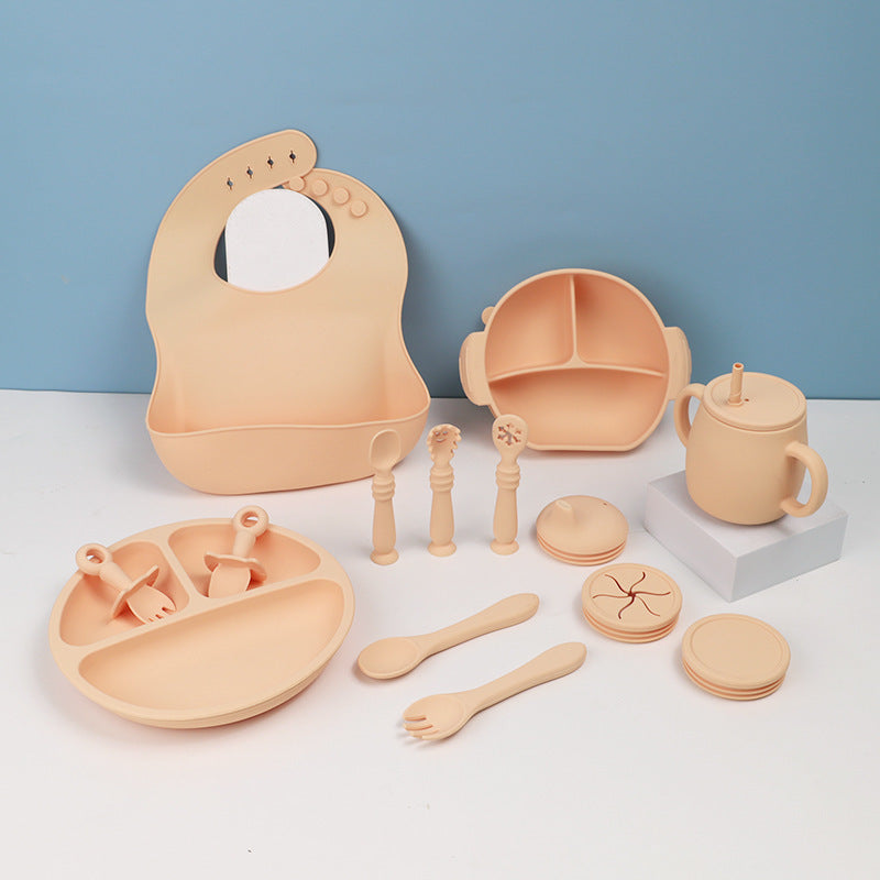 Silicone Children's Tableware Set Baby
