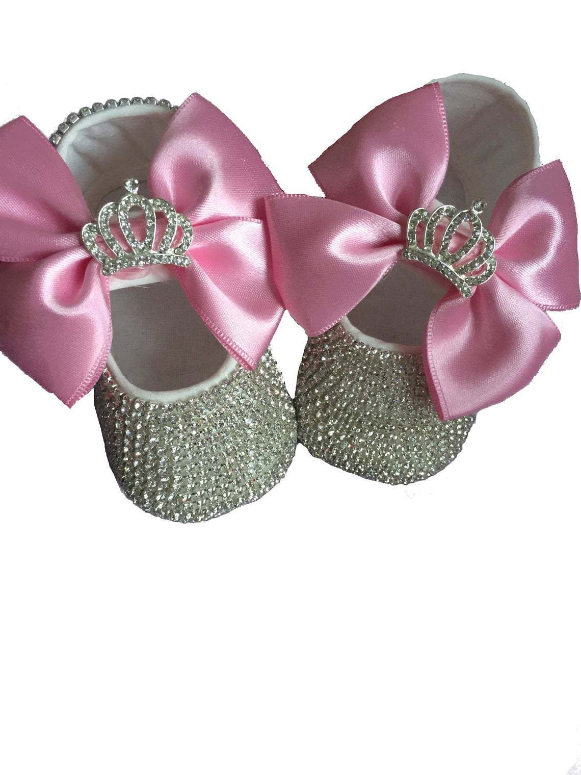 Newborn Baby Rhinestone Shoes