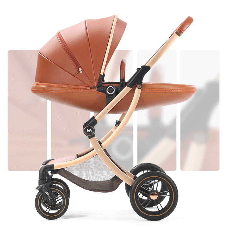 Luxury Baby Stroller Carriage With Car Seat
