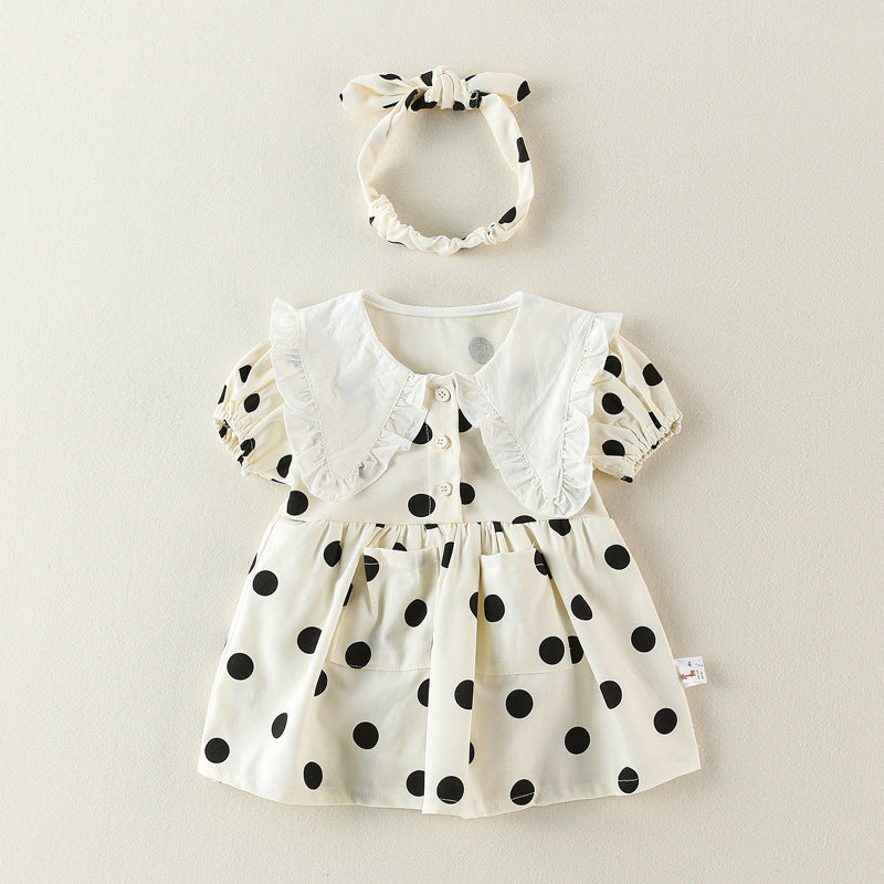 Cotton Newborn Short Sleeve Rompers