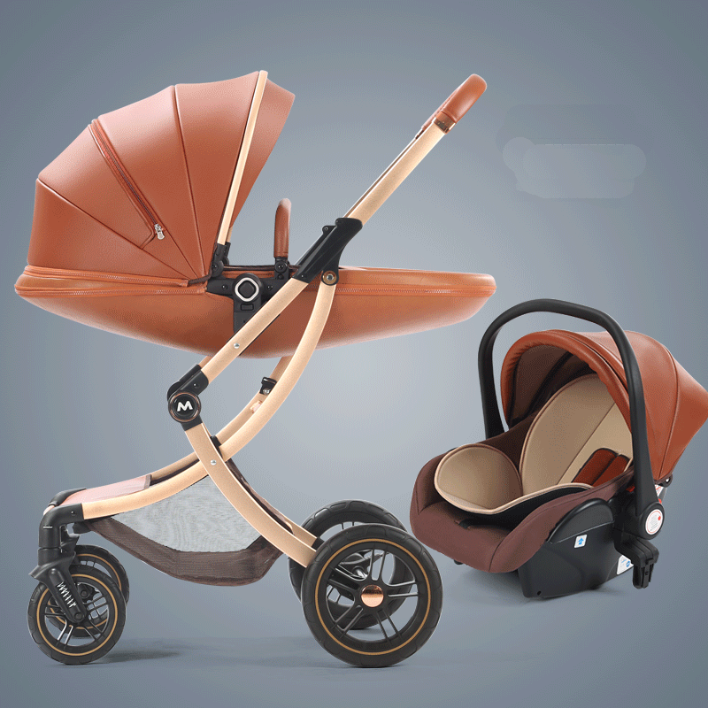Luxury Baby Stroller Carriage With Car Seat