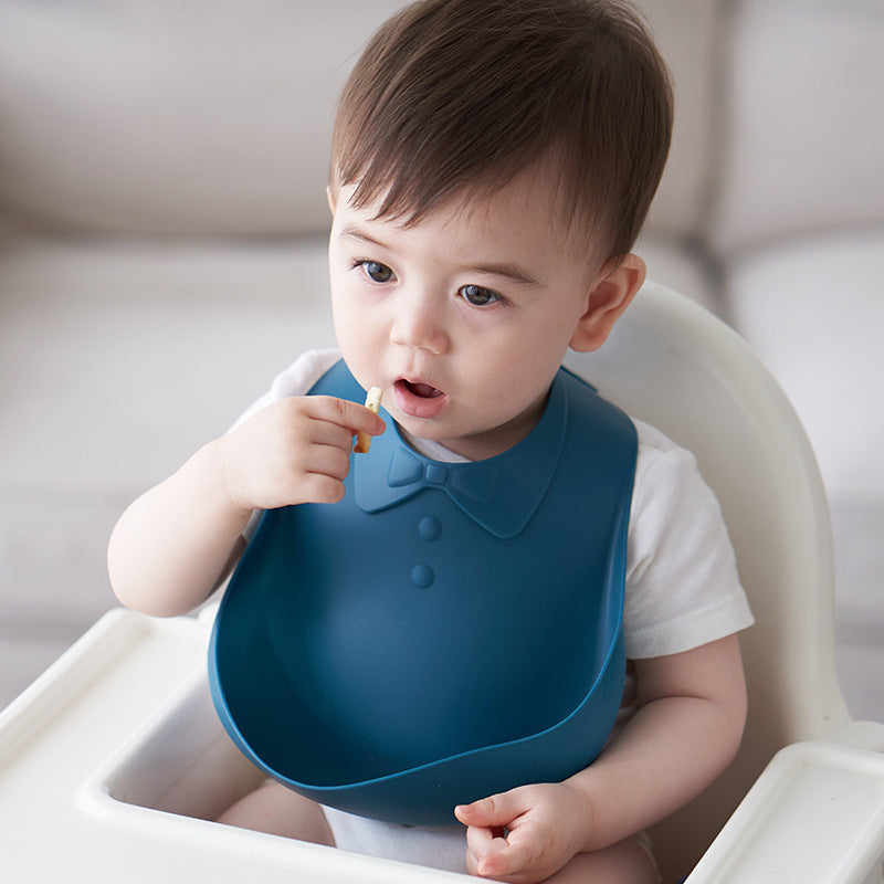 Silicone baby bib