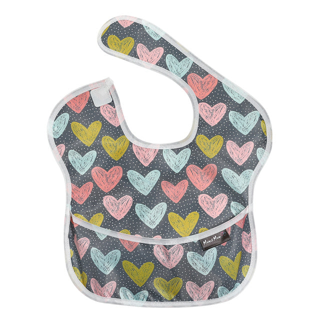 Polyester TPU Coated Waterproof Baby Bibs