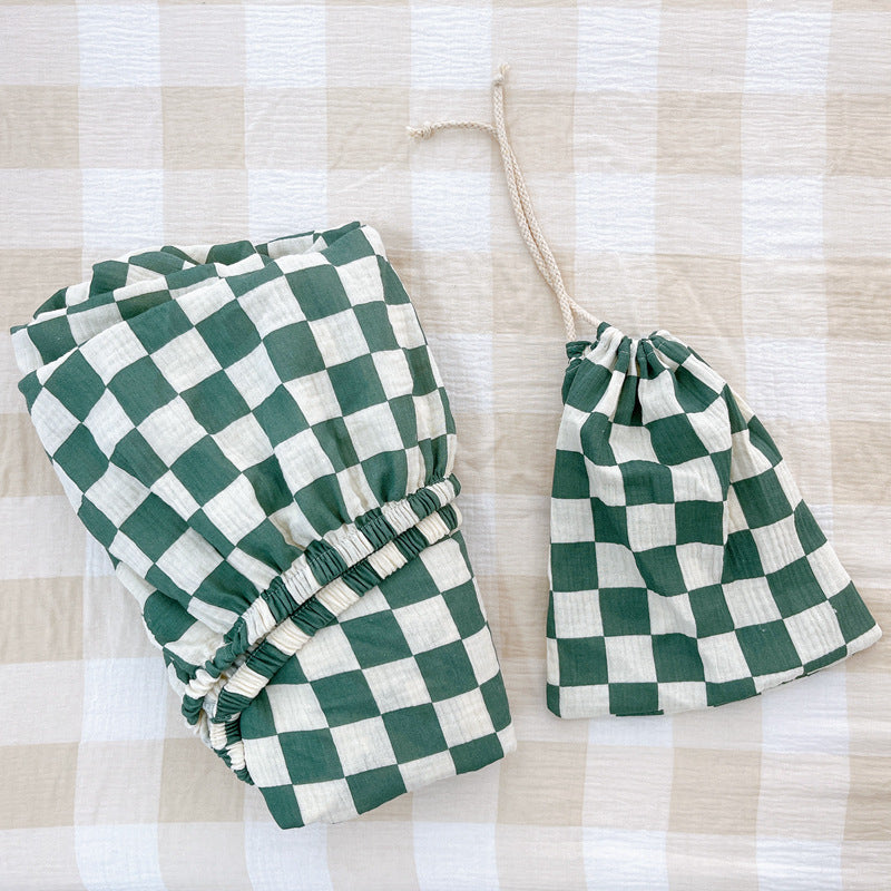 Class Printing A Cotton Crepe Crib