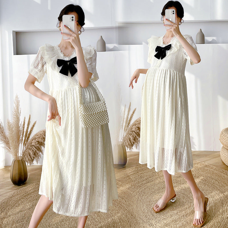 Mid-Length Maternity Dress Trend