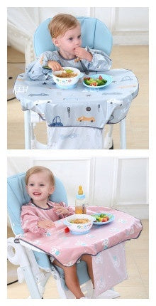 Baby Eating Dining Chair Bib Cover