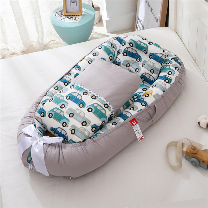 Cotton Breathable Folding Washable Crib