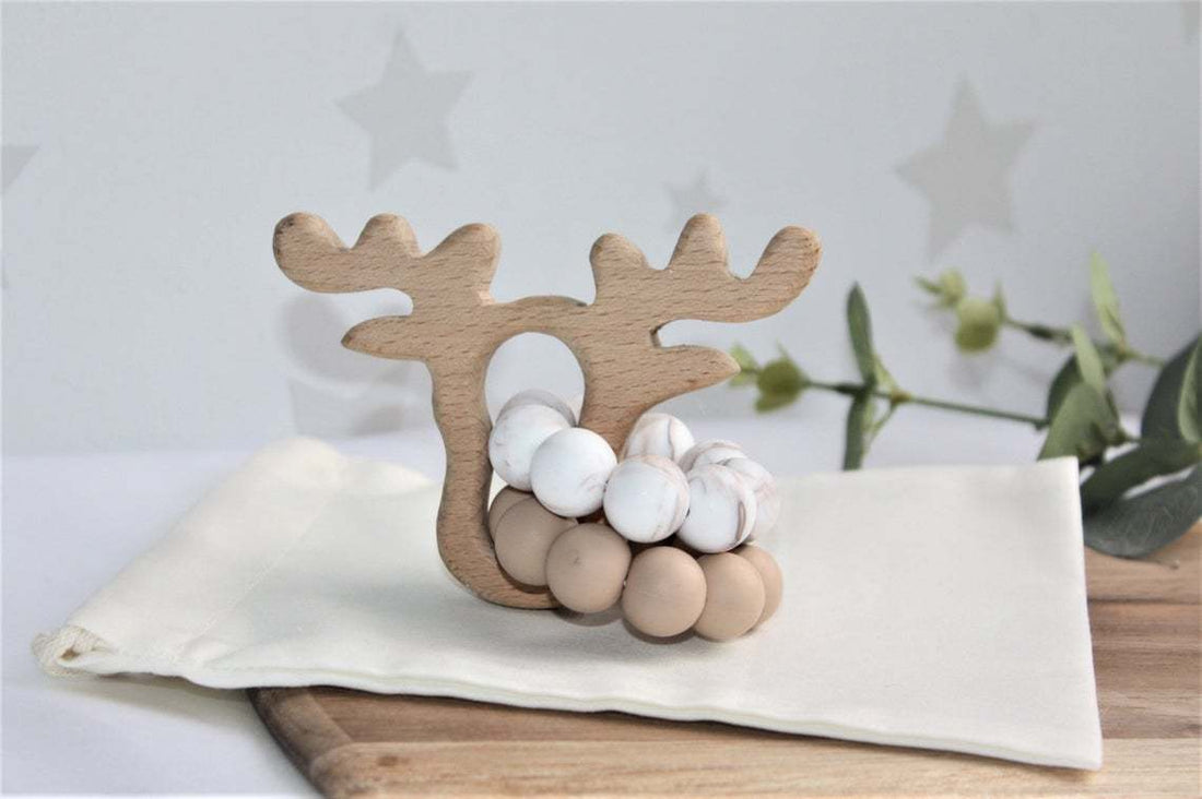 Baby Wooden Rattle Toys