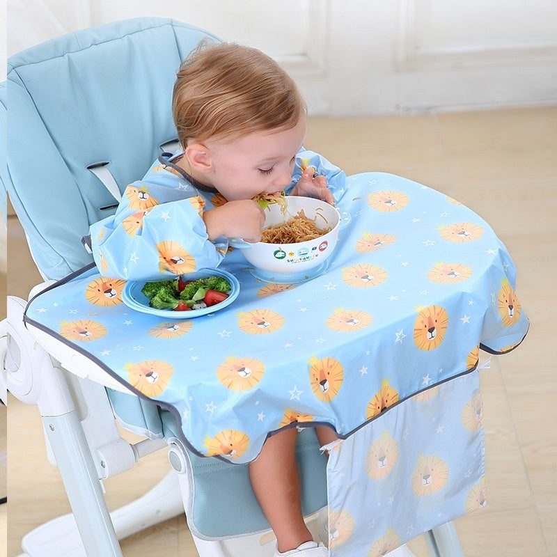 Baby Eating Dining Chair Bib Cover