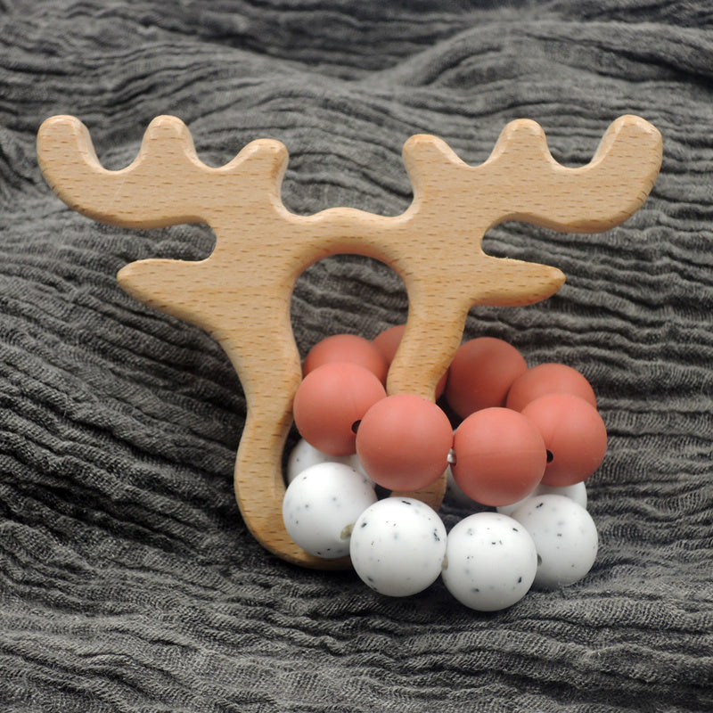 Baby Wooden Rattle Toys