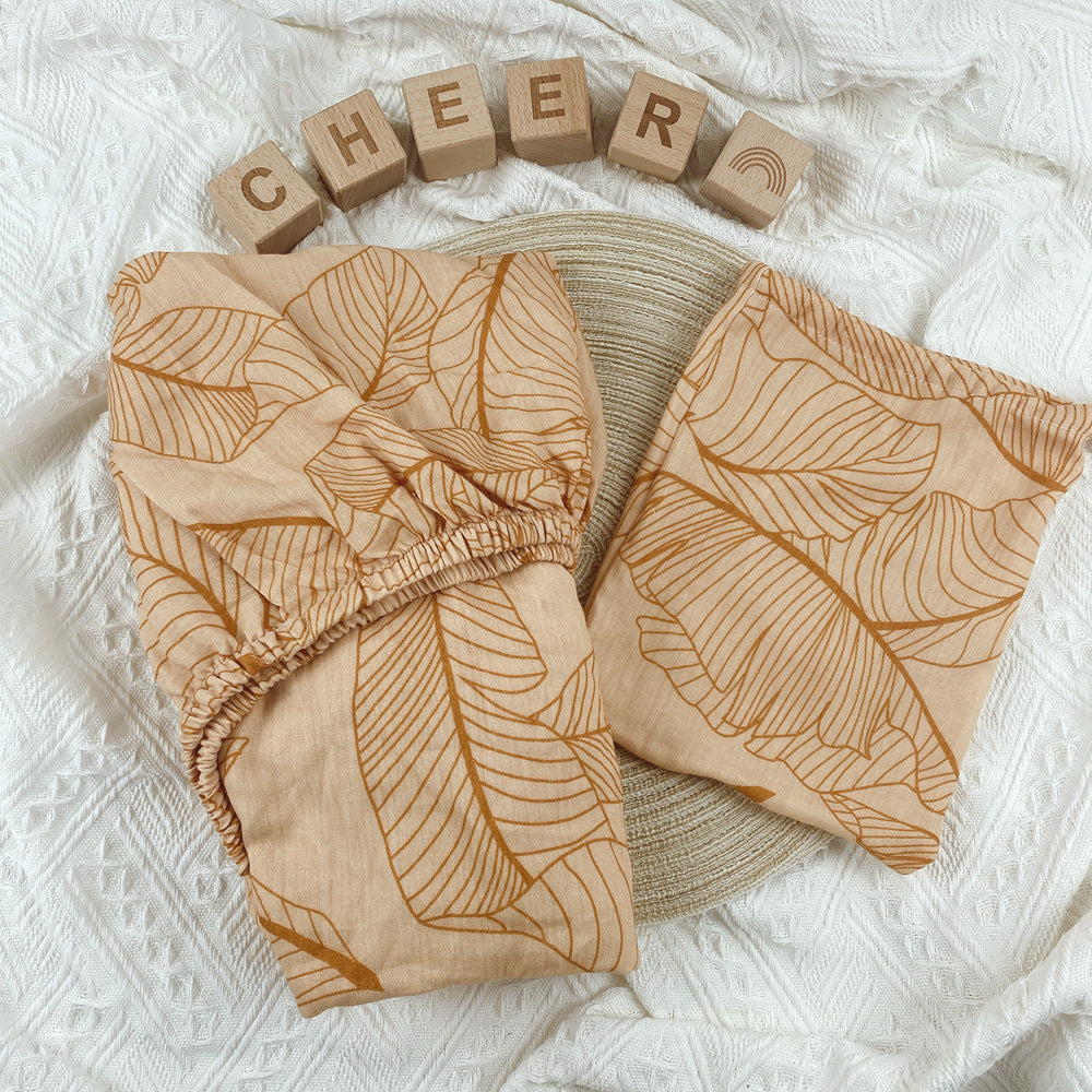 Class Printing A Cotton Crepe Crib