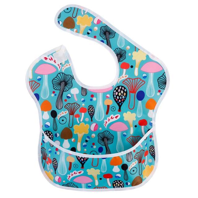 Polyester TPU Coated Waterproof Baby Bibs