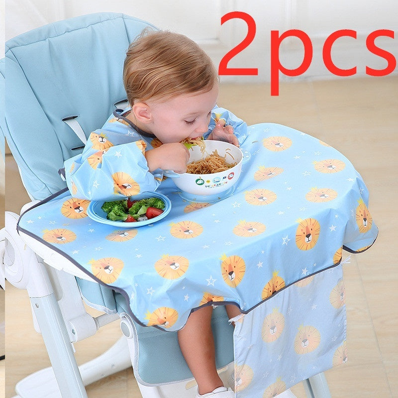 Baby Eating Dining Chair Bib Cover