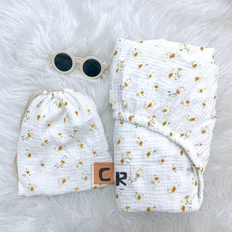 Class Printing A Cotton Crepe Crib