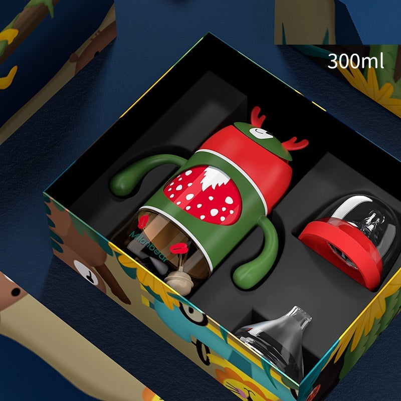 Wide-bore Sippy Cup Feeding Bottle