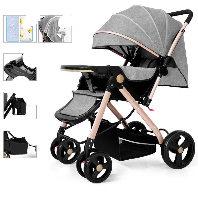 Baby Strollers Can Sit Or Lie Down