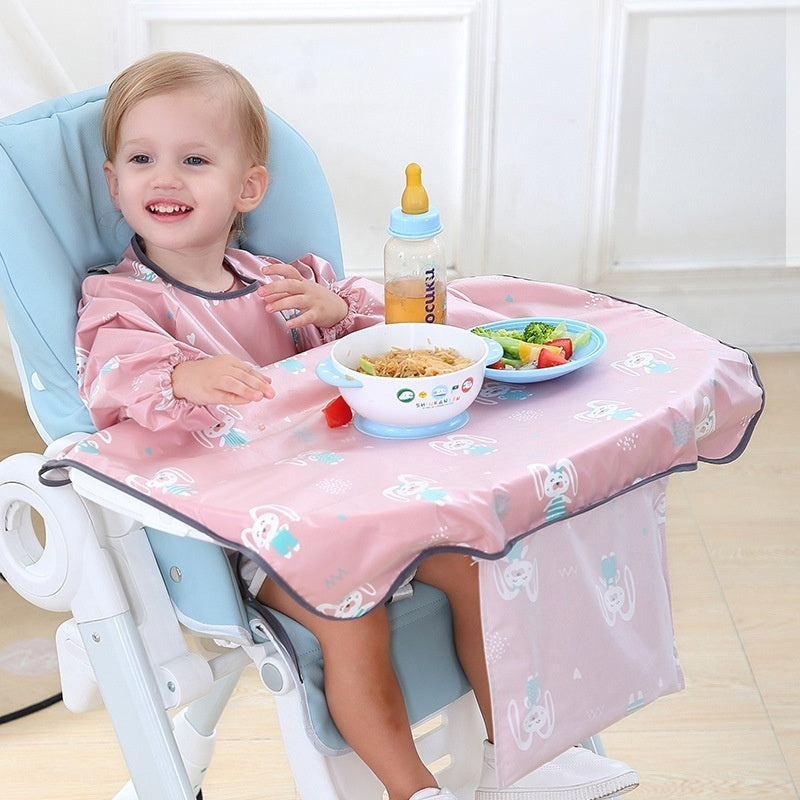 Baby Eating Dining Chair Bib Cover