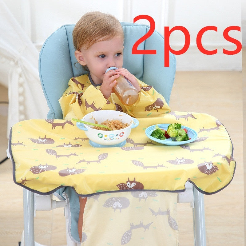 Baby Eating Dining Chair Bib Cover
