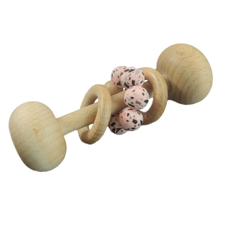 Baby Wooden Rattle Toys