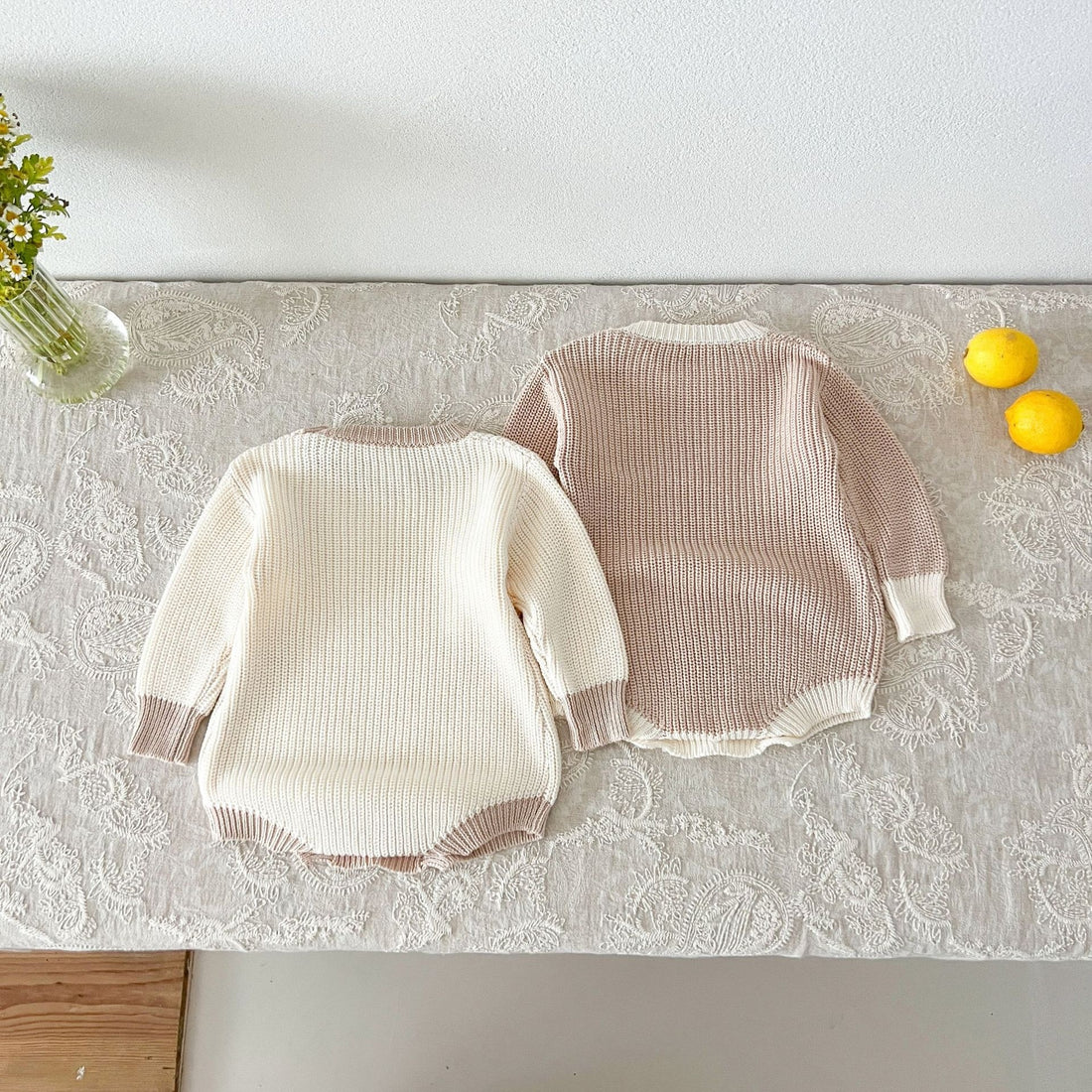 Baby Sweater Onesie Romper