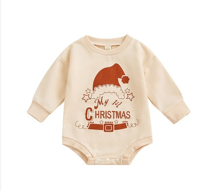 Fashion Christmas Baby Rompers